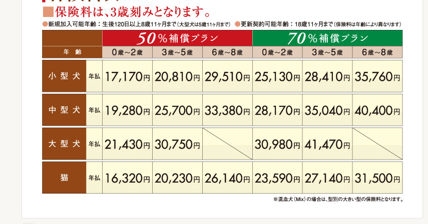 保険料表