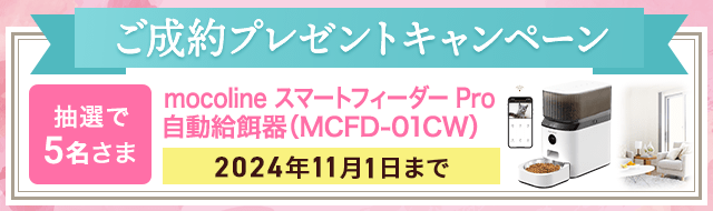 ペット保険ご成約プレゼントキャンペーン