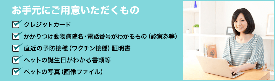 POINT1 お申込みはペーパーレス インターネットだけで申込み手続きが完結|POINT2 保険料はクレジットカード払い※クレジットカードでのお支払いは一括払いのみ|POINT3 PC、スマートフォン、タブレットでのお申込みが可能です